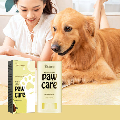 Yegbong Pet Avocado Foot Balm Pet Cat & Dog Foot Cleansing Care, Moisturizing And Crack-proof Care